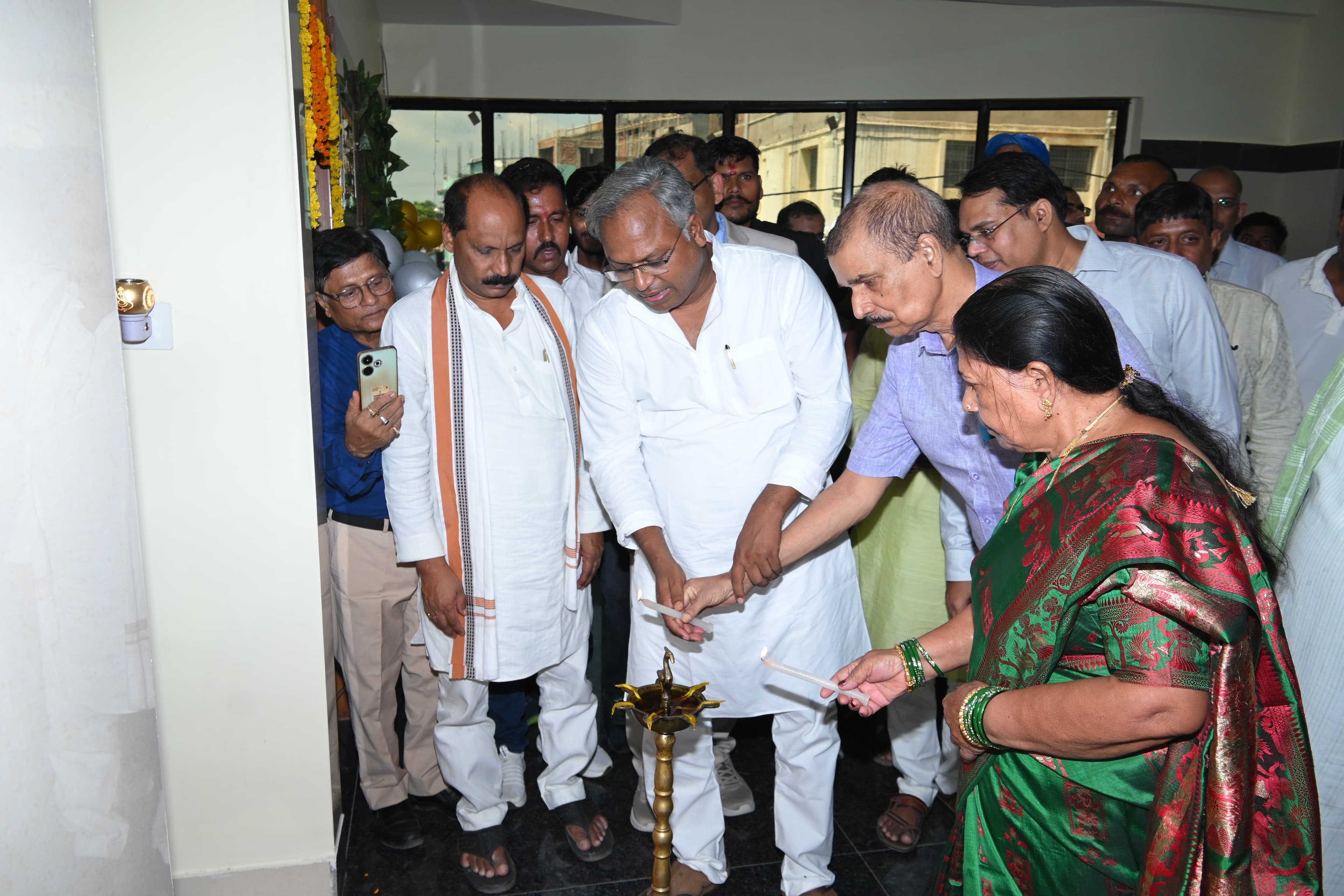 Auspicious Lamp Lighting Ceremony
